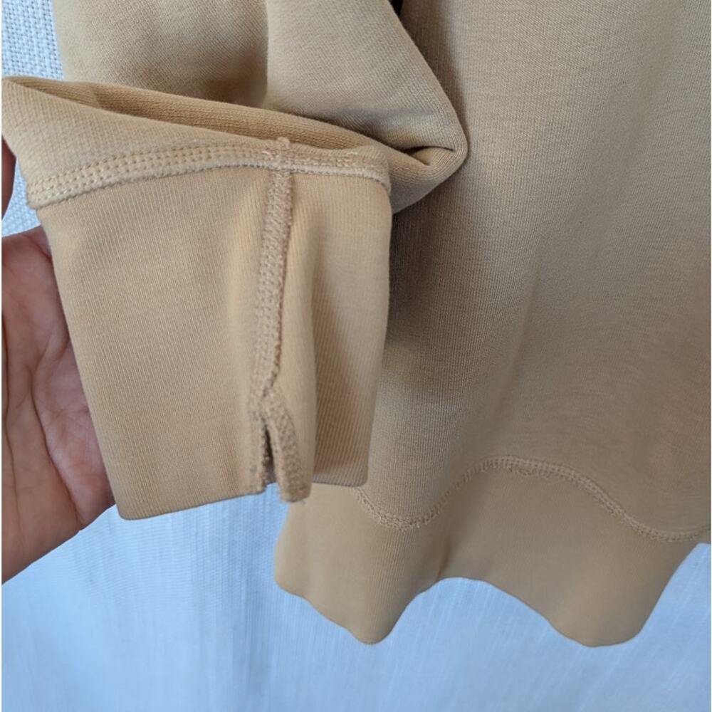 Rag & Bone Sweatshirt Womens M Beige Cotton Logo Crewneck Long Sleeve - Picture 8 of 14